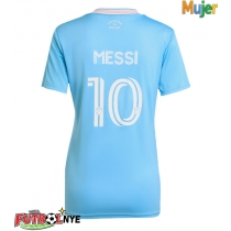 Camiseta Inter Miami Lionel Messi #10 Tercera Equipación para mujer 2025-26 manga corta
